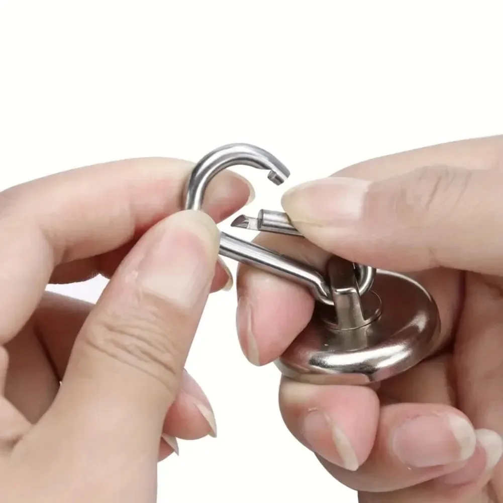 2-10 Pcs Strong Magnetic Hooks Heavy Duty Neodymium Magnet Hooks With Carabiner Hook Bathroom Kitchen Hanging Hanger Key Storage
2-10 Pcs Strong Magnetic Hooks Heavy Duty Neodymium Magnet Hooks With Carabiner Hook Bathroom Kitchen Hanging Hanger Key Storage