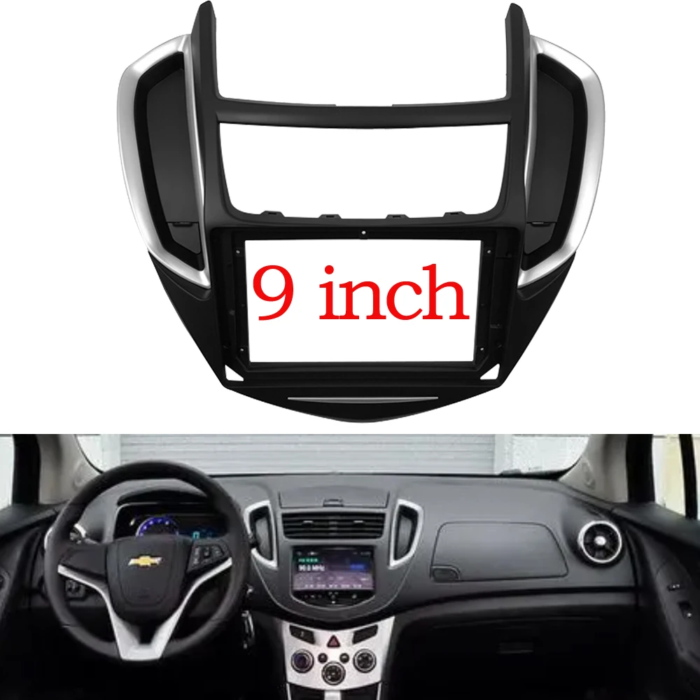 9 Inch For Chevrolet Tracker 2014-2016 Car Radio Android MP5 Player Panel Casing Frame 2 Din Head Unit Fascia Stereo Dash Cover
9 Inch For Chevrolet Tracker 2014-2016 Car Radio Android MP5 Player Panel Casing Frame 2 Din Head Unit Fascia Stereo Dash Cover