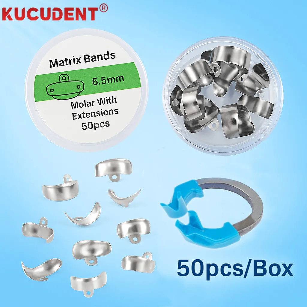 Dental Sectional Matrix Bands NITI Metal Matrices Clamp Ring For Teeth Replacement Matrix System Dentistry Tools Clamping Clip
Dental Sectional Matrix Bands NITI Metal Matrices Clamp Ring For Teeth Replacement Matrix System Dentistry Tools Clamping Clip