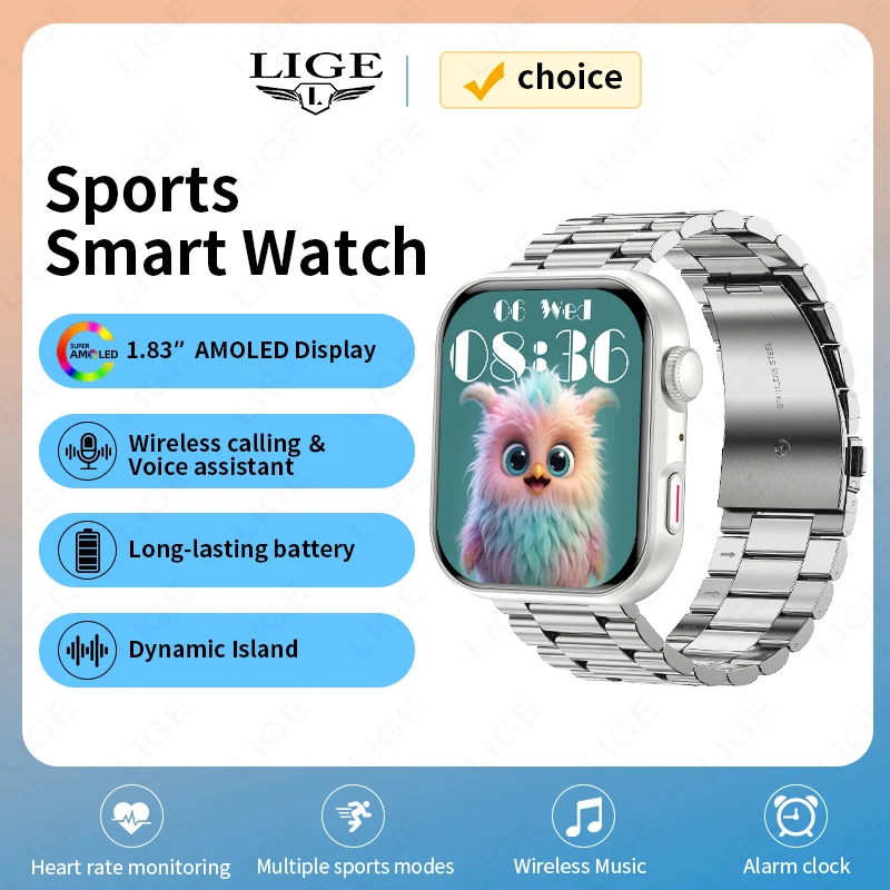 2026 New Call Reminder Full Touch Screen Smart Watch Low Power Bluetooth Call Waterproof Sports Fitness Smartwatch Men Women
2026 New Call Reminder Full Touch Screen Smart Watch Low Power Bluetooth Call Waterproof Sports Fitness Smartwatch Men Women