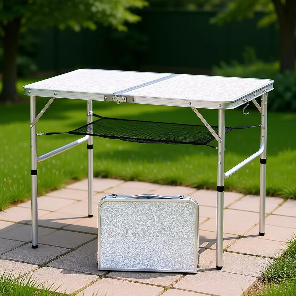 Складной портативный уличный стол с регулируемой высотой, идеально подходит для пикников и приготовления пищи, 36 длины x 24 ширины
Складной портативный уличный стол с регулируемой высотой, идеально подходит для пикников и приготовления пищи, 36 длины x 24 ширины