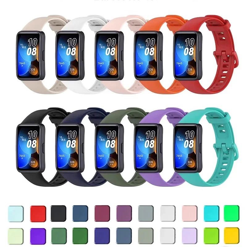 Sport Watchbands for Huawei Band 8-NFC Replacement Wristband Soft Silicone bands Bracelet on Smart Band8 Watch strap Accessories
Sport Watchbands for Huawei Band 8-NFC Replacement Wristband Soft Silicone bands Bracelet on Smart Band8 Watch strap Accessories