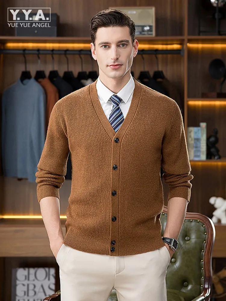 Сплошной цвет для мужчин, новые сохраняющие тепло с длинными рукавами и v-образным вырезом, однобортные топы из овечьей шерсти, свободный деловой трикотаж, кардиган, пальто, вязаное
Сплошной цвет для мужчин, новые сохраняющие тепло с длинными рукавами и v-образным вырезом, однобортные топы из овечьей шерсти, свободный деловой трикотаж, кардиган, пальто, вязаное