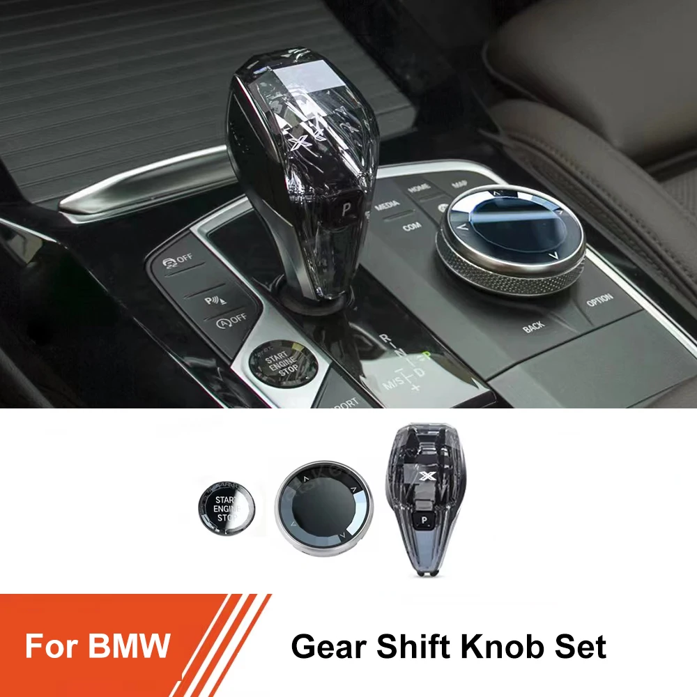 3 Piece Set Crystal Gear Shift Knob Lever For BMW G20 G21 iX3 G08 X3 G01 X6 G06 X7 G07 X5 G05 Automatic Crystal Gear Handle
3 Piece Set Crystal Gear Shift Knob Lever For BMW G20 G21 iX3 G08 X3 G01 X6 G06 X7 G07 X5 G05 Automatic Crystal Gear Handle
