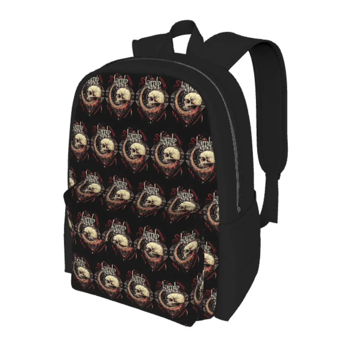 Black Metal Lamb Of God Student Backpack School Bag Hiking Travel Daypack for Boys Girls Bookbag Shoulder Bags
Black Metal Lamb Of God Student Backpack School Bag Hiking Travel Daypack for Boys Girls Bookbag Shoulder Bags