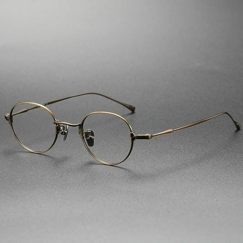 Retro Oval Two Size Anti Blue Light Women Myopia Glasses KMN53 Titanium Small Frames Japanese Handmade Men Recipe Compute Gafas
Retro Oval Two Size Anti Blue Light Women Myopia Glasses KMN53 Titanium Small Frames Japanese Handmade Men Recipe Compute Gafas