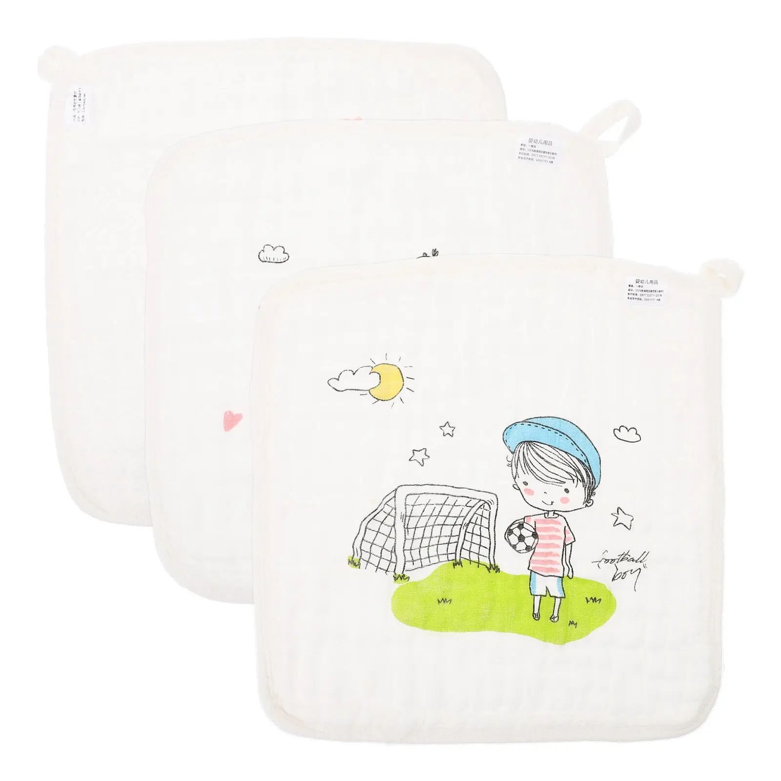 3Pcs Cotton Baby Bibs for Drooling Newborns Soft Absorbent Saliva Towels Machine Washable Infant Square Towels Baby Shower Gift
3Pcs Cotton Baby Bibs for Drooling Newborns Soft Absorbent Saliva Towels Machine Washable Infant Square Towels Baby Shower Gift