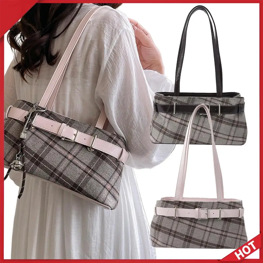 Женская холщовая сумка через плечо в клетку с молнией, модная сумка в шахматную клетку для школы, работы и повседневного использования
Женская холщовая сумка через плечо в клетку с молнией, модная сумка в шахматную клетку для школы, работы и повседневного использования