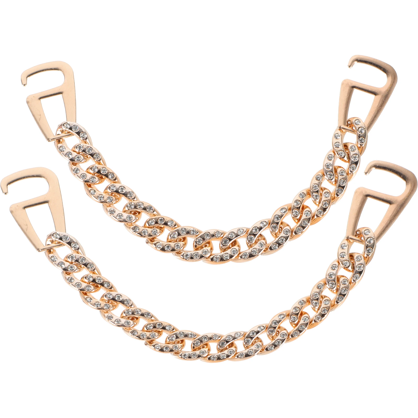 Shoe Buckle Decoration Rhinestone Chains for Women Men Sandals Clogs Accessories Aluminum Alloy Durable Shoe Chain Jewelry Boot
Shoe Buckle Decoration Rhinestone Chains for Women Men Sandals Clogs Accessories Aluminum Alloy Durable Shoe Chain Jewelry Boot