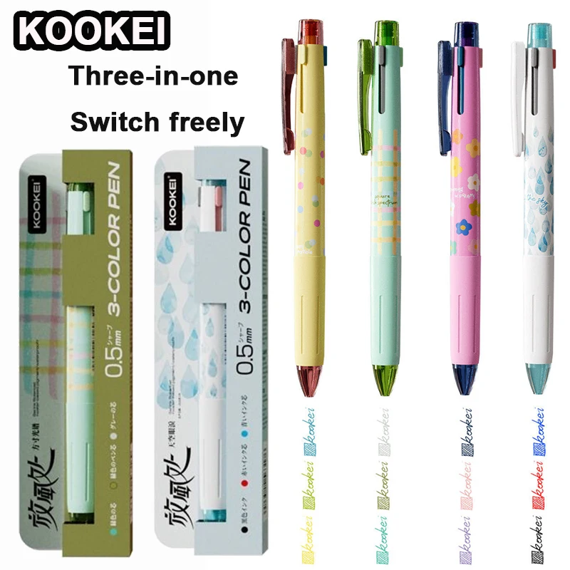 KOOKEI Multi-Color Gel Pen 0.5mm Cute Lightweight Boby Quick-Drying No-smudging High-Value Stationery for Journaling Note-Taking
KOOKEI Multi-Color Gel Pen 0.5mm Cute Lightweight Boby Quick-Drying No-smudging High-Value Stationery for Journaling Note-Taking
