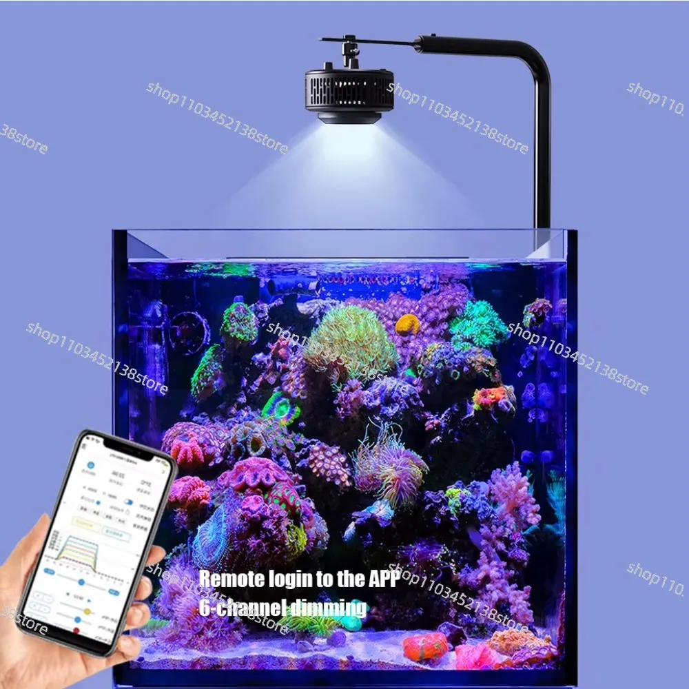LED Coral Light Smart App Controlled Full Spectrum for Saltwater Marine Coral Reef Fish Tank Aquarium
LED Coral Light Smart App Controlled Full Spectrum for Saltwater Marine Coral Reef Fish Tank Aquarium