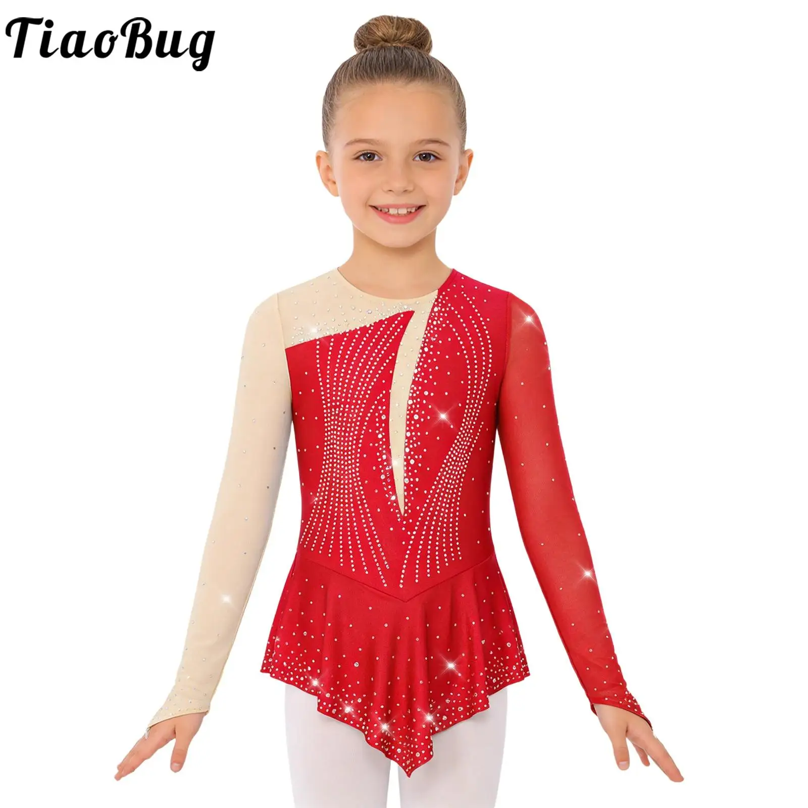 Детский костюм для фигурного катания, балета, лирического танца, гимнастики, классического танца, с сетчатым лифом и стразами
Детский костюм для фигурного катания, балета, лирического танца, гимнастики, классического танца, с сетчатым лифом и стразами