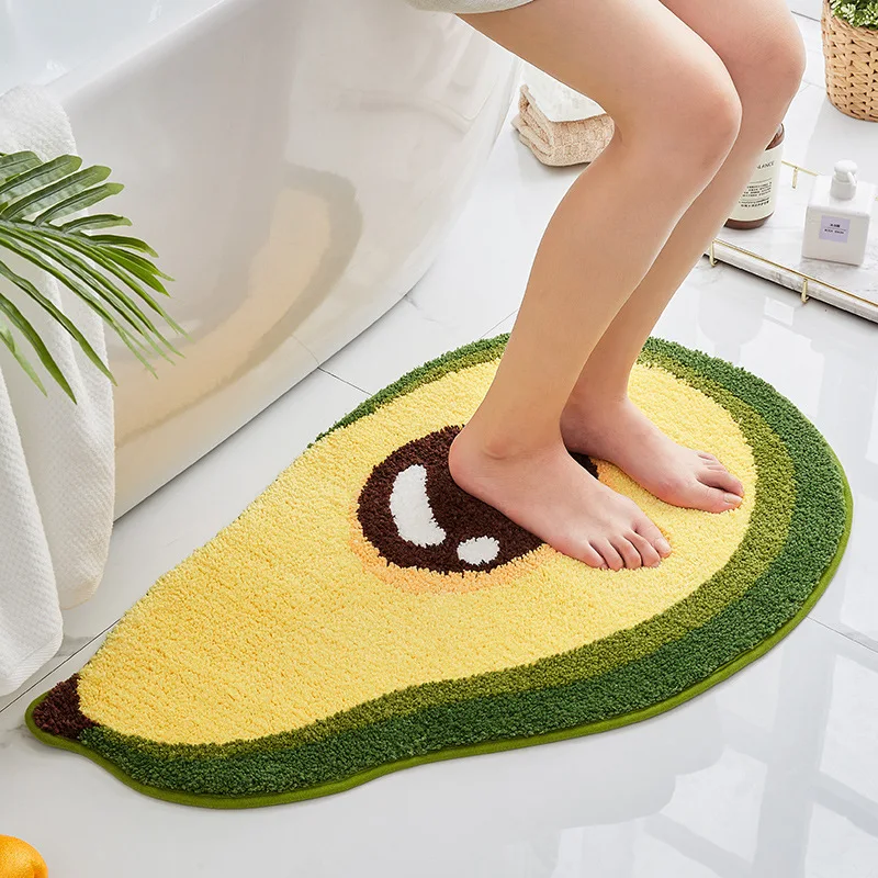 Bathroom Doormat Cartoon Style Carpet Thickened Flocking Breathable Eco-friendly Rug Water Absorption TPR Latex Non-slip Mat
Bathroom Doormat Cartoon Style Carpet Thickened Flocking Breathable Eco-friendly Rug Water Absorption TPR Latex Non-slip Mat
