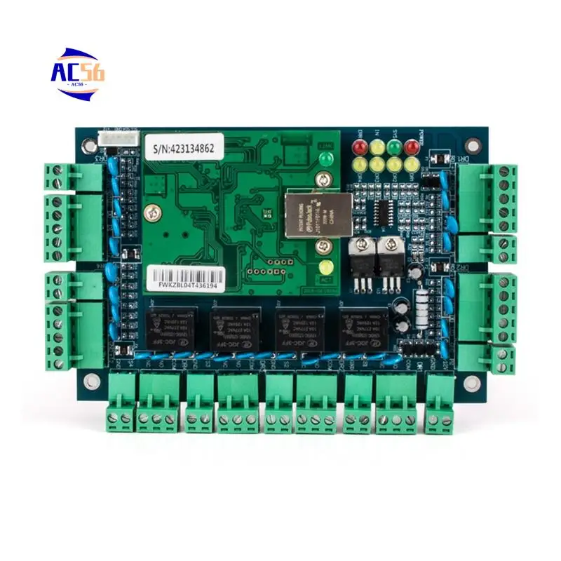 AC56-TCP/IP Network Wiegand 26 Entry Attendance Access Panel Control Board For Doors
AC56-TCP/IP Network Wiegand 26 Entry Attendance Access Panel Control Board For Doors