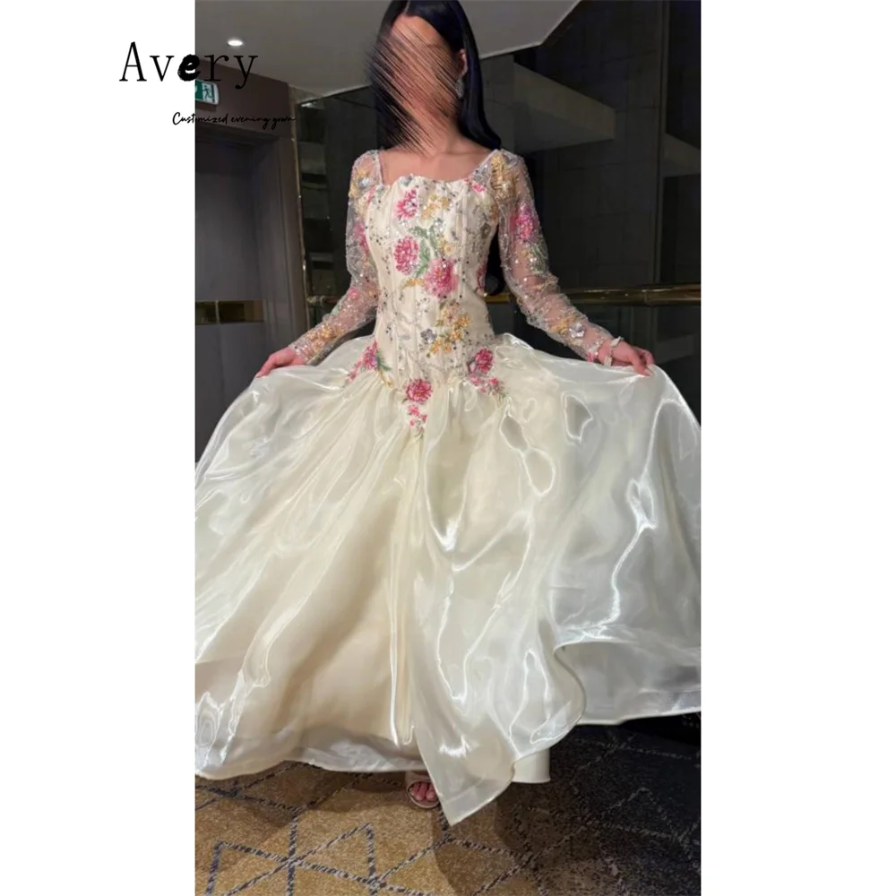 Avery Customized Flower A-line Long Sleeve Lace Dresses 2026 Luxury Prom Dress 2026 Woman Elegant Cocktail Dresses Evening Gown
Avery Customized Flower A-line Long Sleeve Lace Dresses 2026 Luxury Prom Dress 2026 Woman Elegant Cocktail Dresses Evening Gown