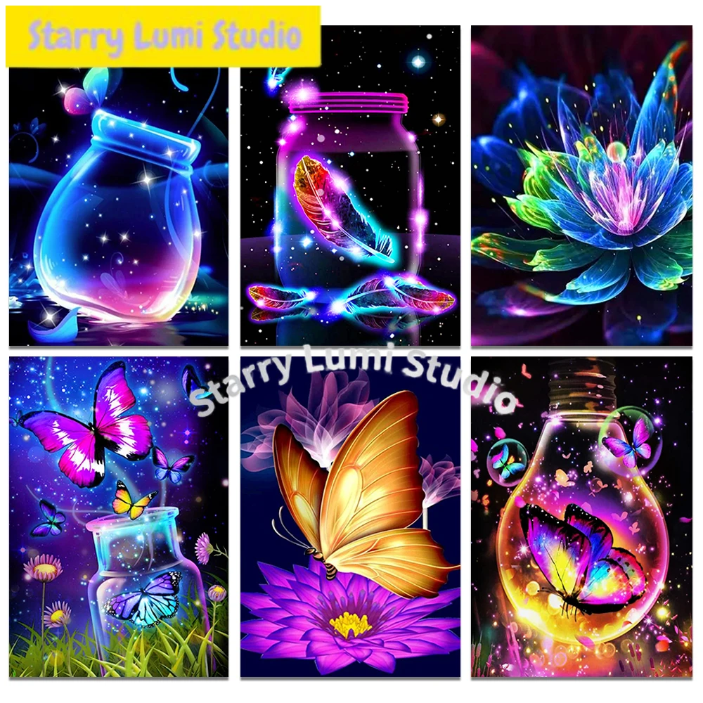 New Full Round Diamond Painting Cross Stitch Fantasy Butterfly Landscape 5D DIY Diamond Embroidery Mosaic Kit Home Decor Gift
New Full Round Diamond Painting Cross Stitch Fantasy Butterfly Landscape 5D DIY Diamond Embroidery Mosaic Kit Home Decor Gift