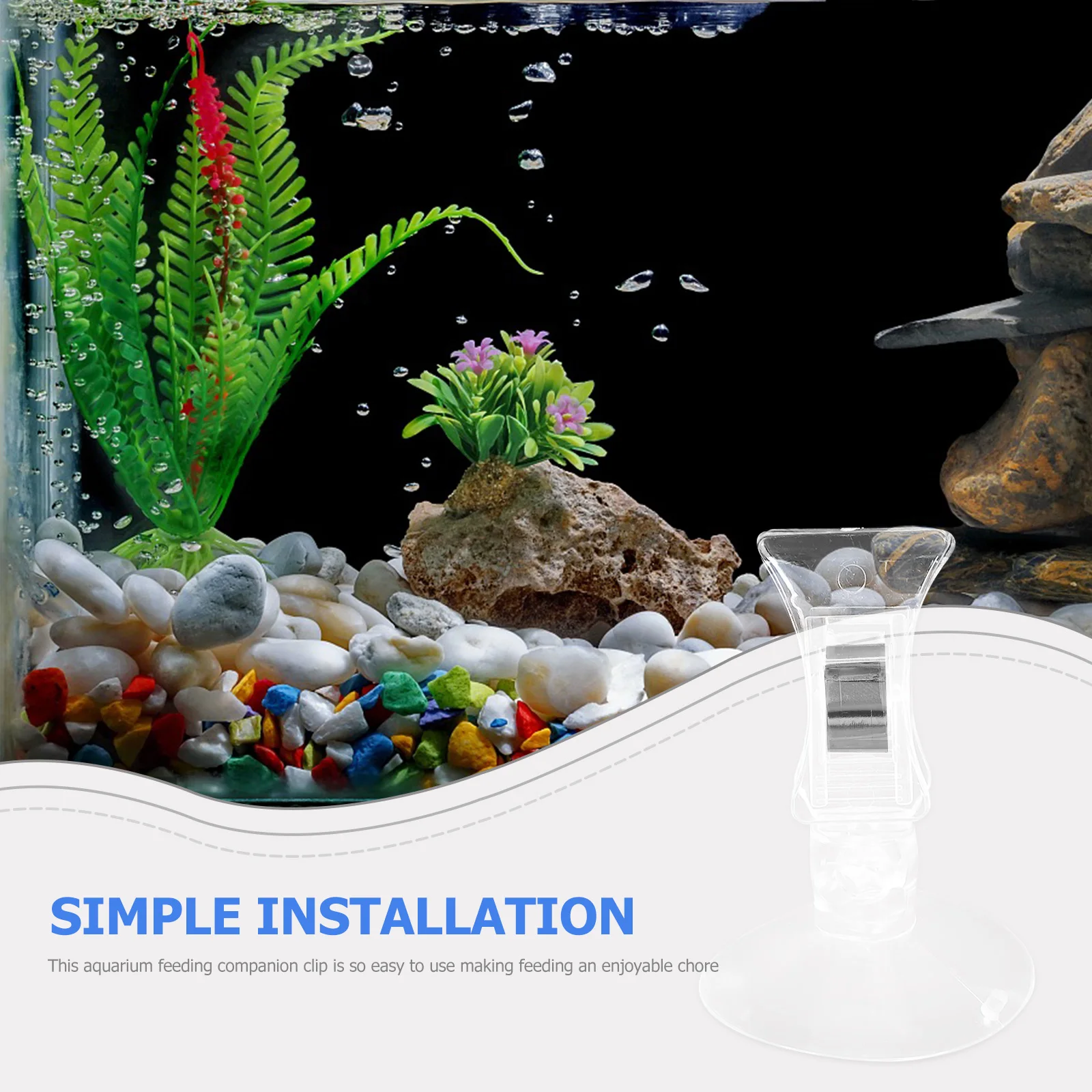 Happyyami 2pcs Aquarium Feeder Clip Seaweed Holder for Fish Tank Plant Food Double Bait Spoon Cup Kit Heater Accessory
Happyyami 2pcs Aquarium Feeder Clip Seaweed Holder for Fish Tank Plant Food Double Bait Spoon Cup Kit Heater Accessory