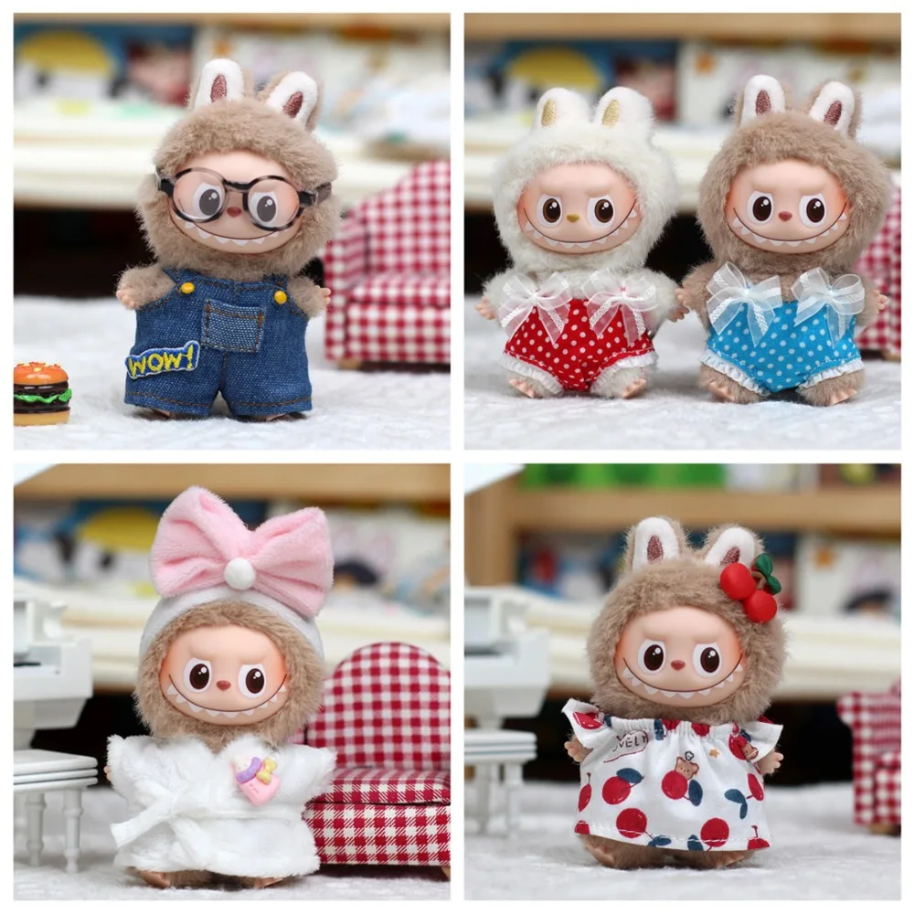 For Iabubu 4.0 Mini Clothes New Model for 10cm Doll for Mini Labubu Doll Outfit Accessories
For Iabubu 4.0 Mini Clothes New Model for 10cm Doll for Mini Labubu Doll Outfit Accessories