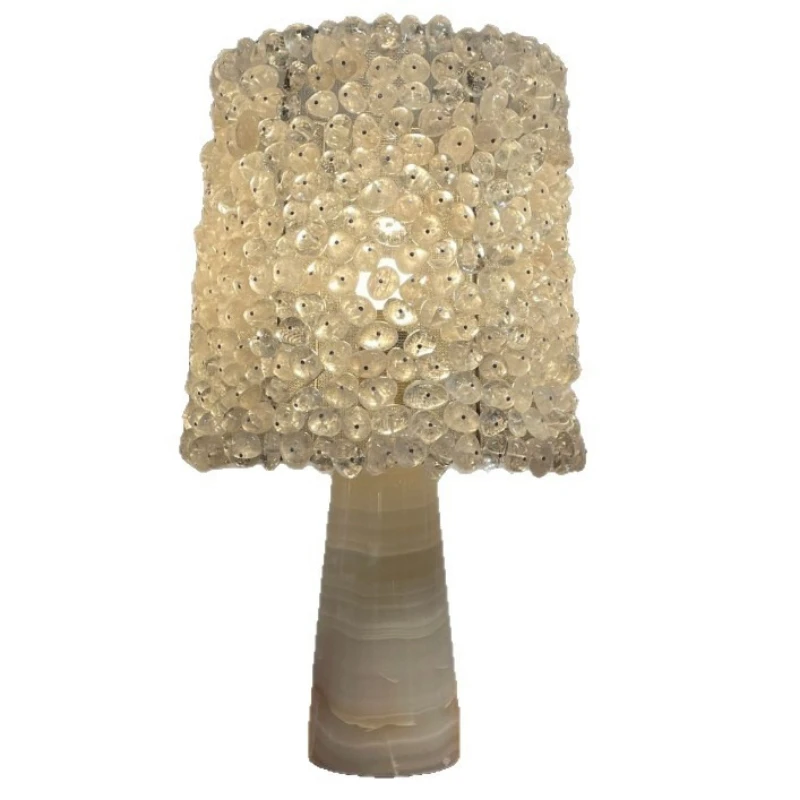 Wabi Sand Wind Crystal Decorative Desk Lamp Bedroom Bedside Lamp Premium Handwoven Lampshade Ambient Light Art Desk Lamp
Wabi Sand Wind Crystal Decorative Desk Lamp Bedroom Bedside Lamp Premium Handwoven Lampshade Ambient Light Art Desk Lamp