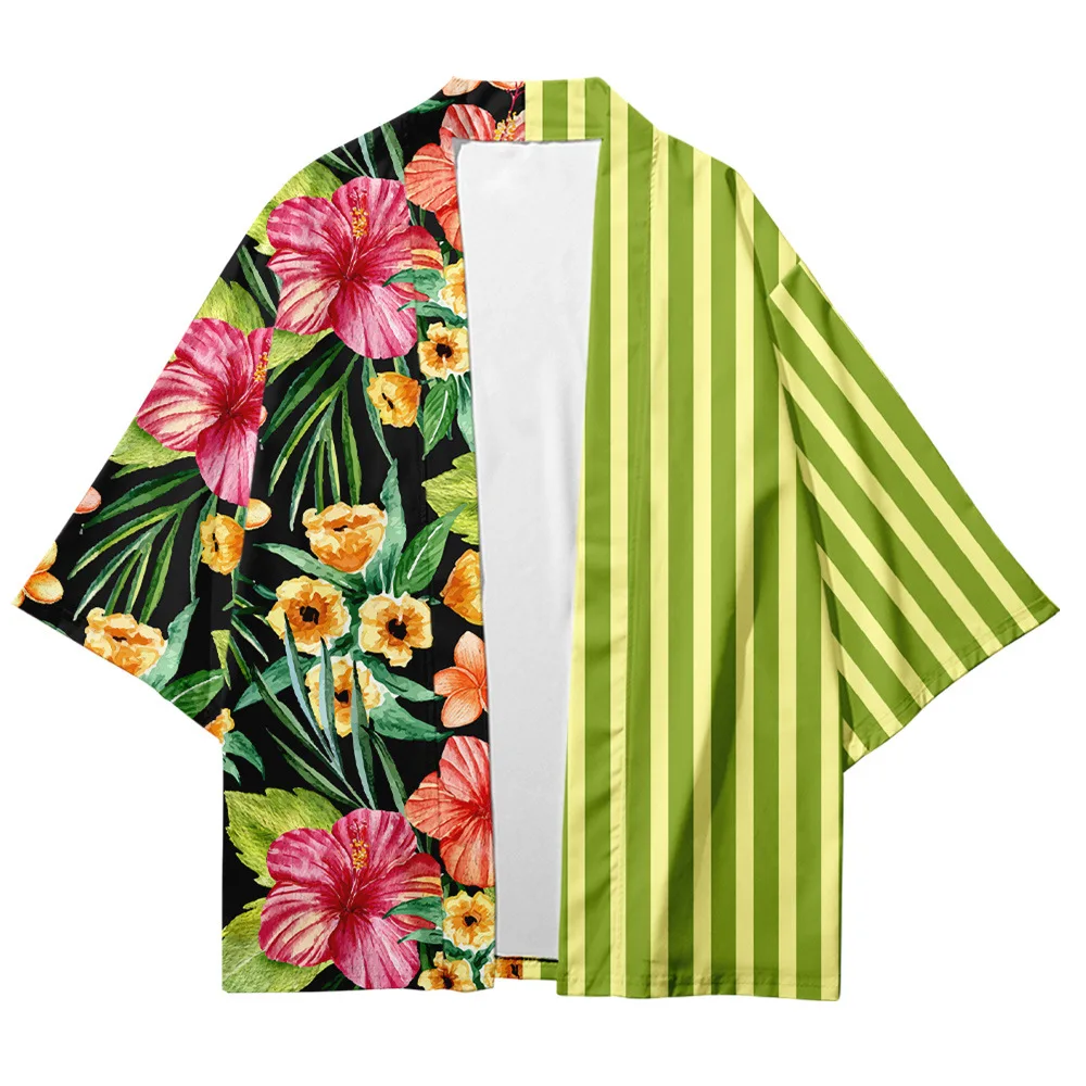 Plus Size XXS-6XL Summer Stripe Loose Japanese Fashion Streetwear Cardigan Robe Women Men Harajuku Haori Kimono Top Yukata
Plus Size XXS-6XL Summer Stripe Loose Japanese Fashion Streetwear Cardigan Robe Women Men Harajuku Haori Kimono Top Yukata