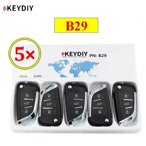 5 pz/lotto KEYDIY serie B B29 3 pulsanti universale KD telecomando per KD200 KD900 KD900 + URG200 KD-X2 mini KD per BMW stile