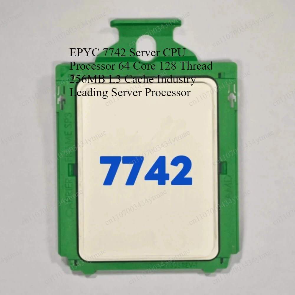 EPYC 7742 Server CPU Processor 64 Core 128 Thread 256MB L3 Cache Industry Leading Server Processor
EPYC 7742 Server CPU Processor 64 Core 128 Thread 256MB L3 Cache Industry Leading Server Processor