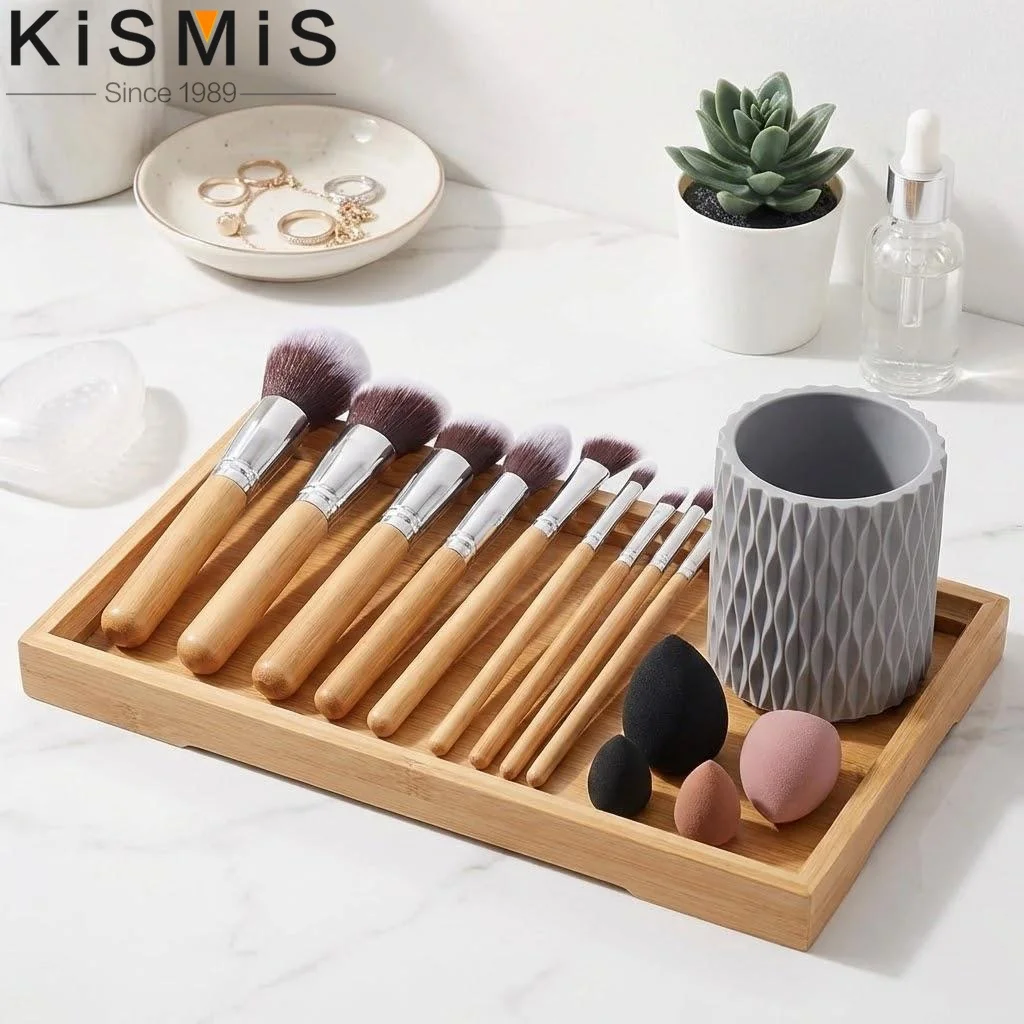 Professional 18PCS Makeup Brush Set with Swivel Organizer for Eyeshadow Foundation Concealer Blush
Professional 18PCS Makeup Brush Set with Swivel Organizer for Eyeshadow Foundation Concealer Blush