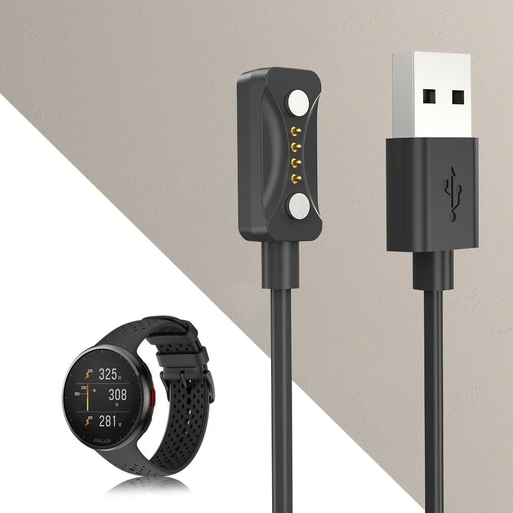 Charging Cable for Polar Pacer Pro/ Polar Ignite 3 /Vantage V3 Smart Watch Replacement Magnetic USB Charger Cord Accessories
Charging Cable for Polar Pacer Pro/ Polar Ignite 3 /Vantage V3 Smart Watch Replacement Magnetic USB Charger Cord Accessories