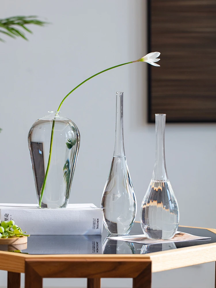 Chinese Style Mini Mouth Glass Vase Decoration Home Hydroponic Transparent Flower Vase Arrangement Tea Room Table Ornaments
Chinese Style Mini Mouth Glass Vase Decoration Home Hydroponic Transparent Flower Vase Arrangement Tea Room Table Ornaments