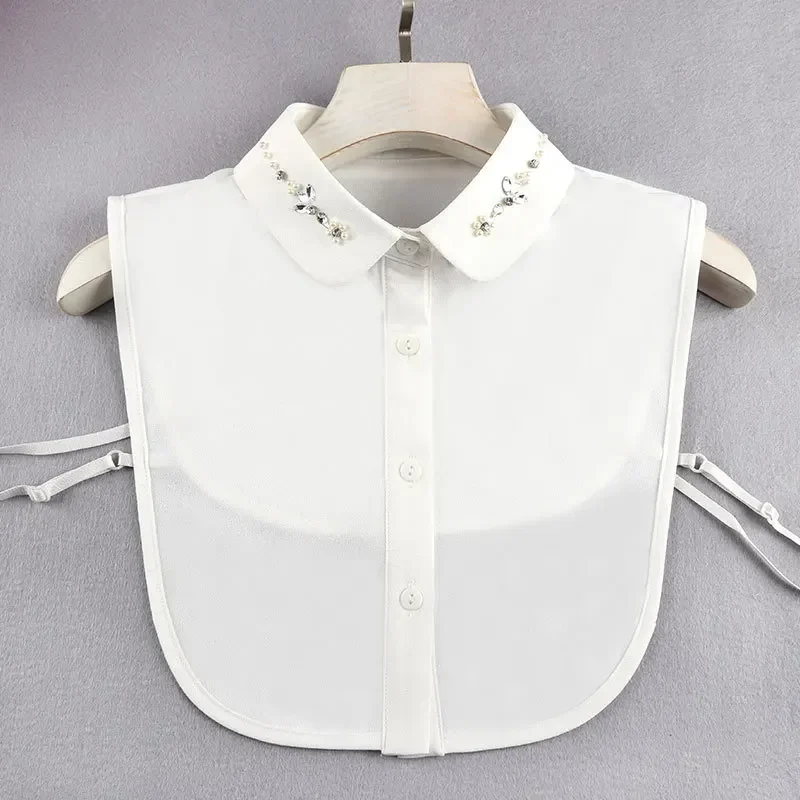 Linbaiway Womens Beads Fake Collar All-Match Solid Shirt False Collar Female Lapel Shirt Blouse Top Round Neck Detachable Collar
Linbaiway Womens Beads Fake Collar All-Match Solid Shirt False Collar Female Lapel Shirt Blouse Top Round Neck Detachable Collar