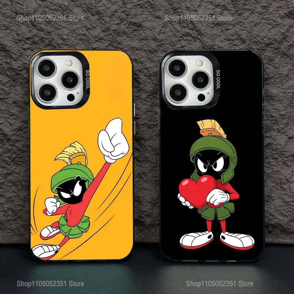 M-Marvin The M-Martian Phone Case For iPhone 16,15,14,13,12,11,Pro,XS,Max,Plus,Mini,SE Black Candy Matte Shockproof Cover
M-Marvin The M-Martian Phone Case For iPhone 16,15,14,13,12,11,Pro,XS,Max,Plus,Mini,SE Black Candy Matte Shockproof Cover
