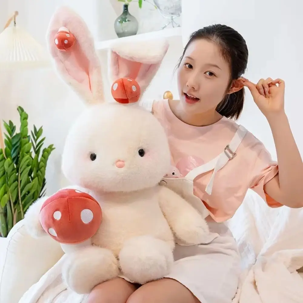 Stuffed Mushroom Bunny Plush Doll Colorful Soft Rabbit Plush Toy Pillow Cute Cartoon Animal Stuffed Animal Doll Decorate Present
Stuffed Mushroom Bunny Plush Doll Colorful Soft Rabbit Plush Toy Pillow Cute Cartoon Animal Stuffed Animal Doll Decorate Present