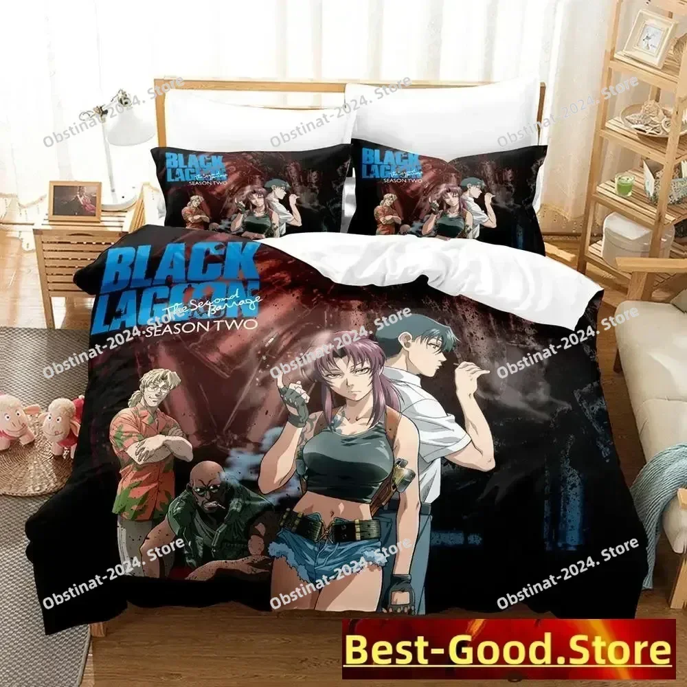 2023 Black Lagoon Bedding Set Single Twin Full Queen King Size Bed Set Adult Kid Bedroom Duvetcover Sets Anime parure de lit Bed
2023 Black Lagoon Bedding Set Single Twin Full Queen King Size Bed Set Adult Kid Bedroom Duvetcover Sets Anime parure de lit Bed