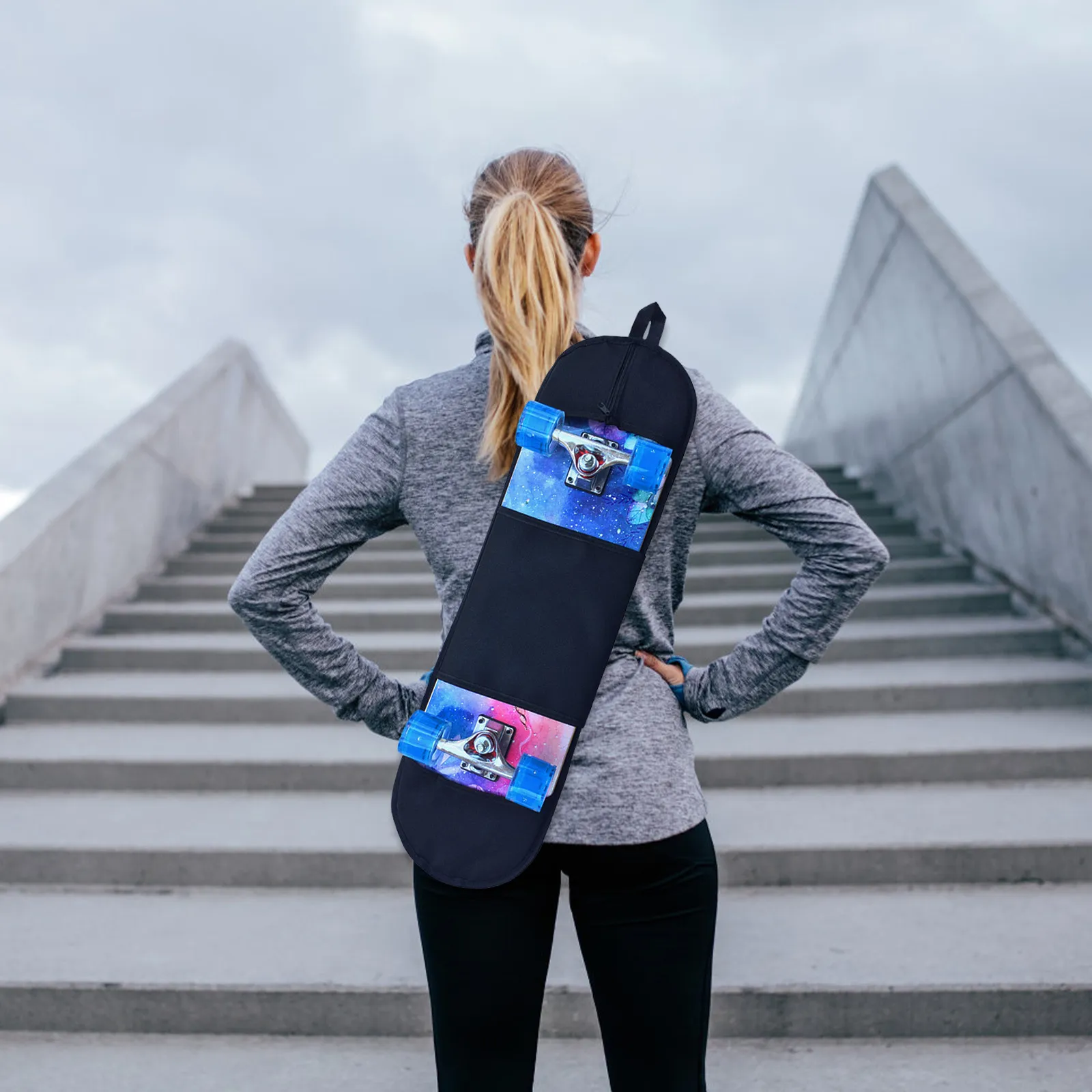 Skateboard Carry Bag Portable Polyester Strap One Shoulder Sling Lightweight Skateboard Storage Protector Skateboarding
Skateboard Carry Bag Portable Polyester Strap One Shoulder Sling Lightweight Skateboard Storage Protector Skateboarding