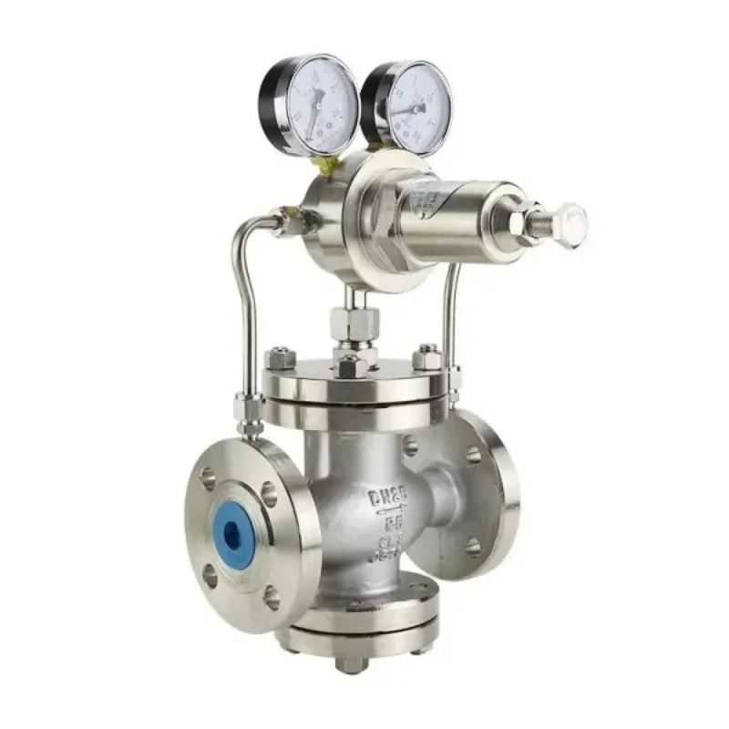 YK43X-16P Manual Stainless Steel Flange Gas Regulator Pilot Piston Diaphragm Nitrogen/Natural Air/Gas For Pressure Reducing
YK43X-16P Manual Stainless Steel Flange Gas Regulator Pilot Piston Diaphragm Nitrogen/Natural Air/Gas For Pressure Reducing