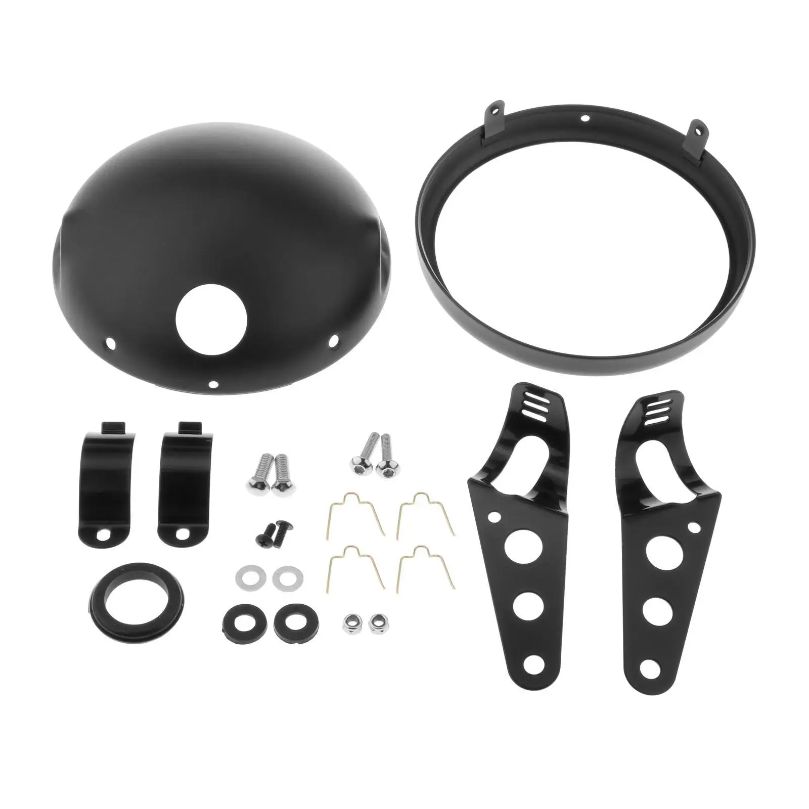 7" Motorcycle Front Headlight Housing Shell Mounting Bucket Holder w/Mount Bracket Accessories, no modification needed, plug .
7" Motorcycle Front Headlight Housing Shell Mounting Bucket Holder w/Mount Bracket Accessories, no modification needed, plug .