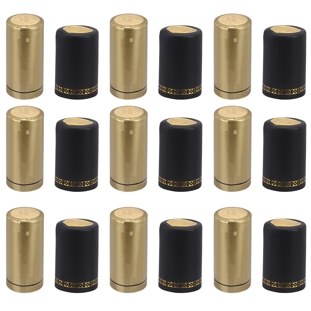 100pcs Red Sealing Film PVC Material Heat Shrink Capsules 3mm Mouth Size Bottle Film Kitchen Utensils Black Bottle
100pcs Red Sealing Film PVC Material Heat Shrink Capsules 3mm Mouth Size Bottle Film Kitchen Utensils Black Bottle