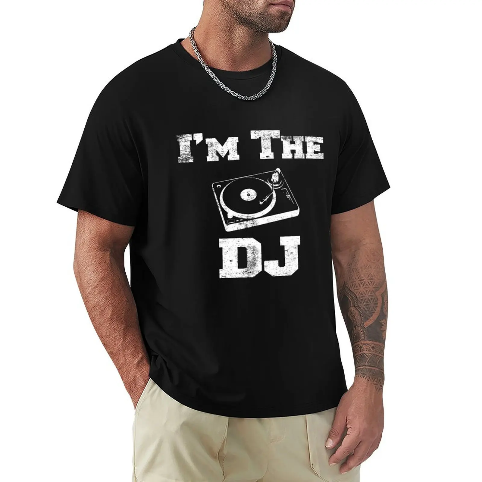 I'm The DJ Vintage Vinyl Turntable T Shirt T-Shirt Basic Simple Casual Short Sleeve Tee
I'm The DJ Vintage Vinyl Turntable T Shirt T-Shirt Basic Simple Casual Short Sleeve Tee