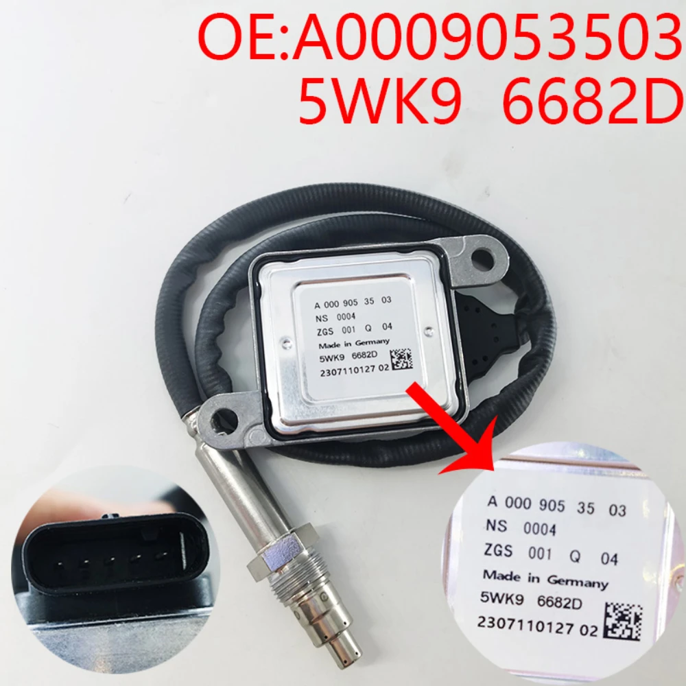 For 5WK96682D A0009053503 5WK96682C A000 905 35 03 NOX Sensor for Mercedes-Benz Accessories
For 5WK96682D A0009053503 5WK96682C A000 905 35 03 NOX Sensor for Mercedes-Benz Accessories
