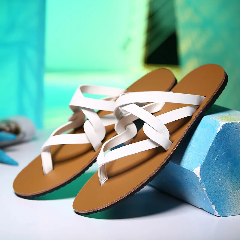 Men's Breathable Hollow out Roman Style Sandals Summer Trendy Beach Shoes Comfortable Slip-On Flat Heel Rubber Outsole Sandals
Men's Breathable Hollow out Roman Style Sandals Summer Trendy Beach Shoes Comfortable Slip-On Flat Heel Rubber Outsole Sandals
