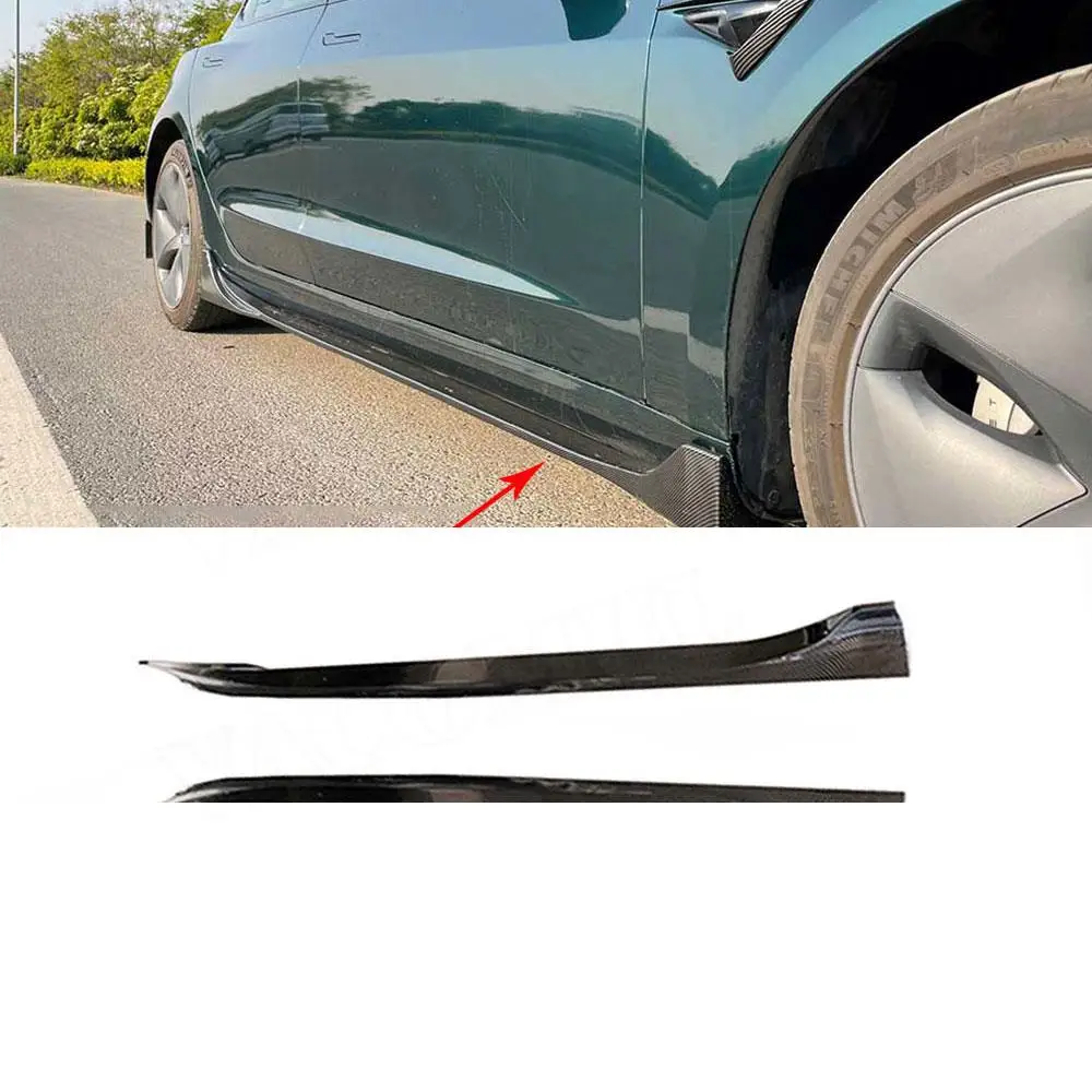 VACOMUL ABS Side Skirts for Tesla Model 3 Rocker Panels Side Skirt Extension Rocker Panel Splitters Lip Car Styling Body Kit
VACOMUL ABS Side Skirts for Tesla Model 3 Rocker Panels Side Skirt Extension Rocker Panel Splitters Lip Car Styling Body Kit