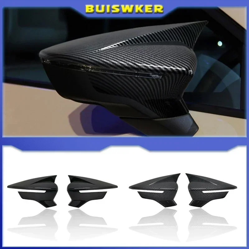 Carbon Fiber Black Car Rear View Door Wing Side Mirror Cover Caps Shell Case For Seat Leon Lion 5F III Ibiza 6F V KJ1 Arona KJ7
Carbon Fiber Black Car Rear View Door Wing Side Mirror Cover Caps Shell Case For Seat Leon Lion 5F III Ibiza 6F V KJ1 Arona KJ7