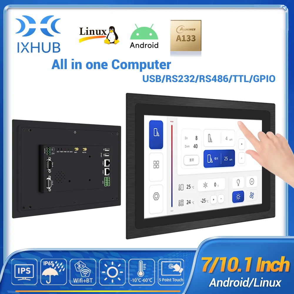 IXHUB 7/10.1 inch Embedded in wall android 10 Linux Ubuntu POE tablet smart home control panel,LED lights, Relay, RS232 RS485
IXHUB 7/10.1 inch Embedded in wall android 10 Linux Ubuntu POE tablet smart home control panel,LED lights, Relay, RS232 RS485