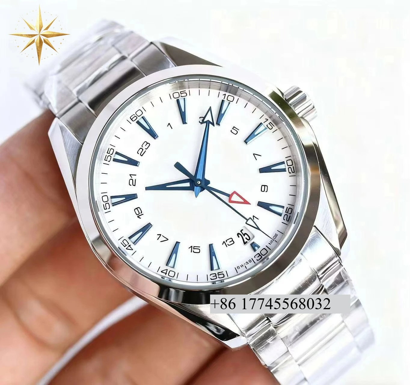 Customized High-quality Waterproof Watch with Sapphire Mirror Luminous Pointer and Automatic Mechanical Watch
Customized High-quality Waterproof Watch with Sapphire Mirror Luminous Pointer and Automatic Mechanical Watch