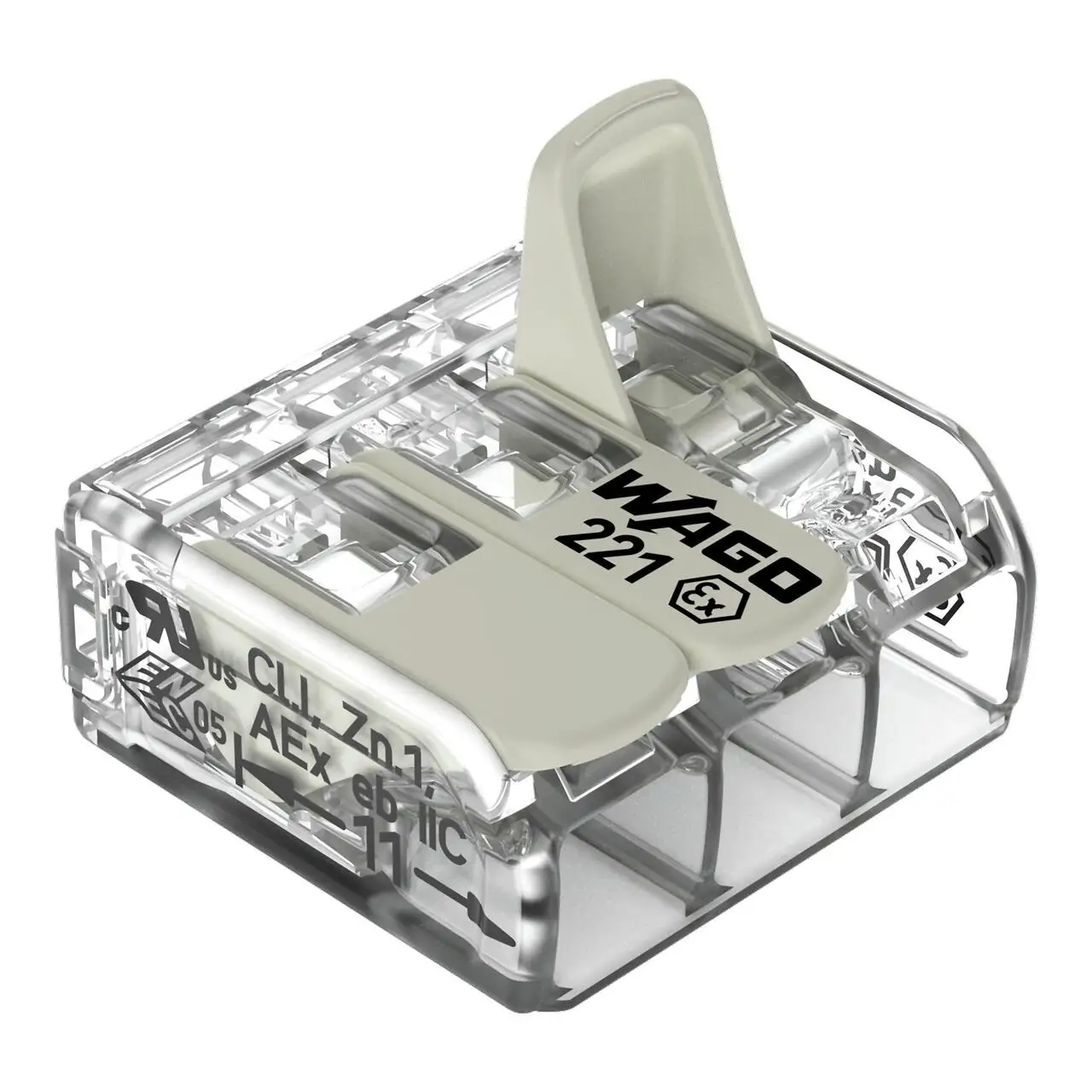 50PCS per box original WAGO 221-483 3-hole explosion-proof terminal 4MM² wire docking connector Quick connection of lamps
50PCS per box original WAGO 221-483 3-hole explosion-proof terminal 4MM² wire docking connector Quick connection of lamps
