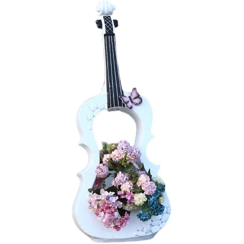 Outdoor Courtyard Garden Balcony Shop Doorway Decoration Guitar Flower Creative Personalized Landscape
Outdoor Courtyard Garden Balcony Shop Doorway Decoration Guitar Flower Creative Personalized Landscape