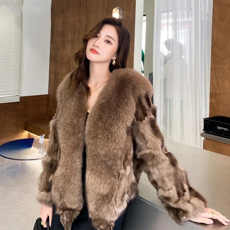 Winter women's real fur coat, natural fox collar. Fox Fur Coat Natural Fur Real Fur Coat
Winter women's real fur coat, natural fox collar. Fox Fur Coat Natural Fur Real Fur Coat