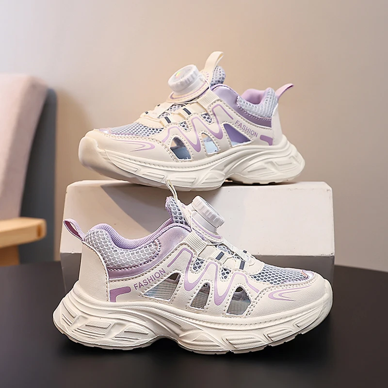 All-match Boys Summer Sneakers Breathable Mesh Soft Elastic Sole Anti-slip Wear-resistant Footwear for School Outdoor Sports
All-match Boys Summer Sneakers Breathable Mesh Soft Elastic Sole Anti-slip Wear-resistant Footwear for School Outdoor Sports