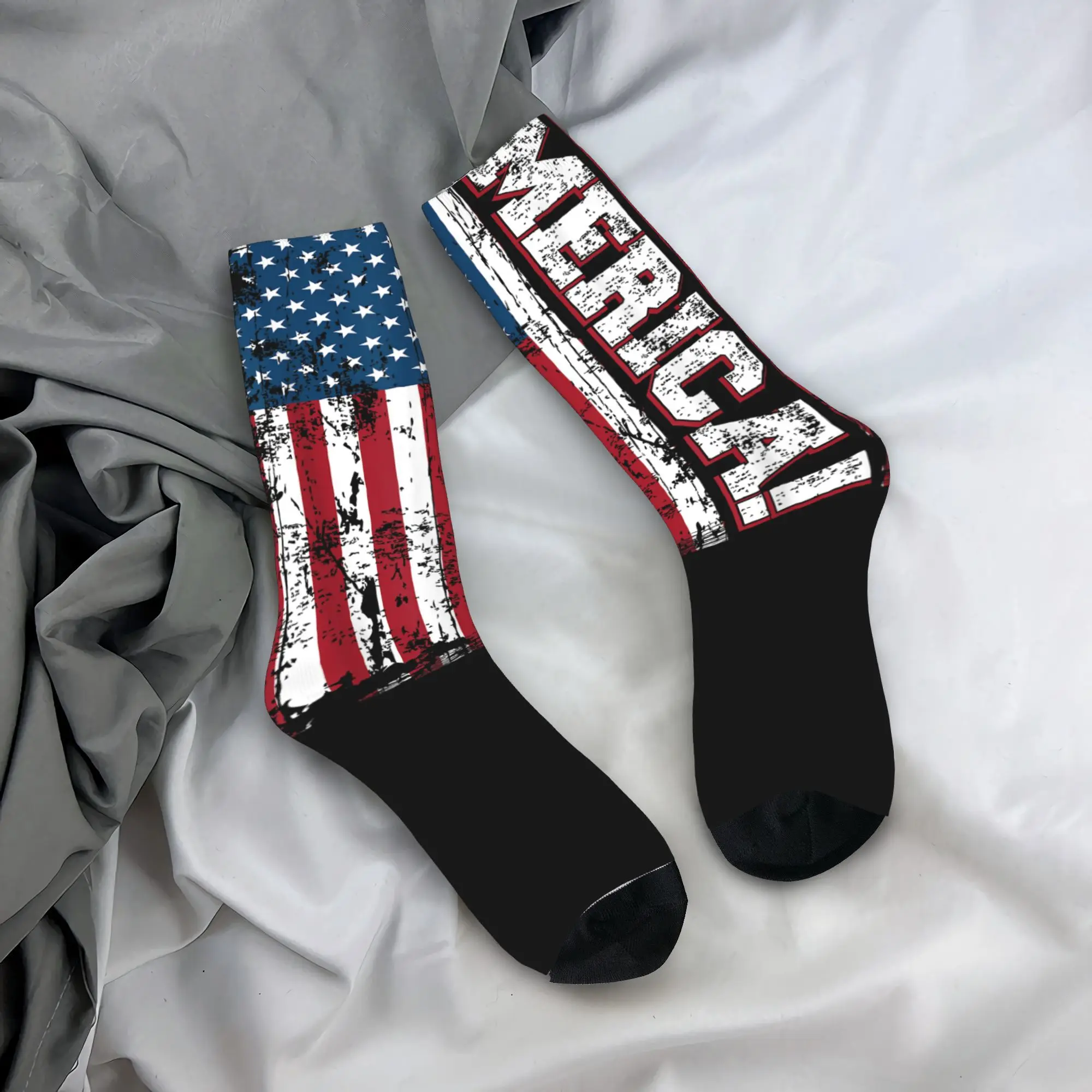 Men's Socks 4th of July Independence Day American Flag Patriotic Stockings Autumn Fashion Socks Custom Cycling Non Skid Sock
Men's Socks 4th of July Independence Day American Flag Patriotic Stockings Autumn Fashion Socks Custom Cycling Non Skid Sock