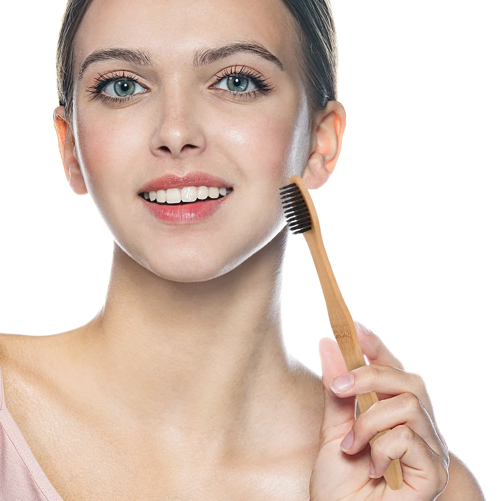 20 шт. экологичных бамбуковых зубных щеток из биоразлагаемого материала, портативные для путешествий, с удобной ручкой, для личной гигиены
20 шт. экологичных бамбуковых зубных щеток из биоразлагаемого материала, портативные для путешествий, с удобной ручкой, для личной гигиены